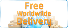 Free worldwide delivery